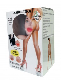 Надувная секс-кукла Angelina 3D - Boys of Toys - в Кургане купить с доставкой