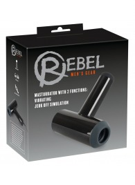 Черный мастурбатор с удобной ручкой Masturbator with 2 Functions - Orion - в Кургане купить с доставкой