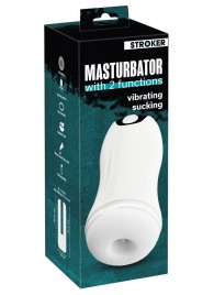 Белый мастурбатор Masturbator with 2 functions - Orion - в Кургане купить с доставкой