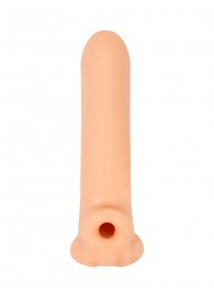 Телесный фаллоудлинитель Titan - 16,5 см. - Lola Games - в Кургане купить с доставкой