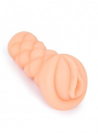 Телесный мастурбатор-вагина с вибропулей и эрекционными кольцами в комплекте - Sexy Girl - в Кургане купить с доставкой