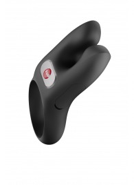 Черное эрекционное виброкольцо Nos - Fun Factory - в Кургане купить с доставкой