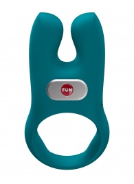 Зеленое эрекционное виброкольцо Nos - Fun Factory - в Кургане купить с доставкой