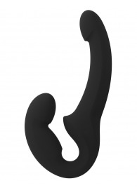 Черный безремневой страпон Share Lite - Fun Factory - купить с доставкой в Кургане