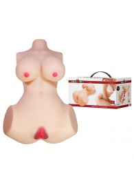 Мастурбатор-торс Aveline с 2 любовными тоннелями - Baile - в Кургане купить с доставкой