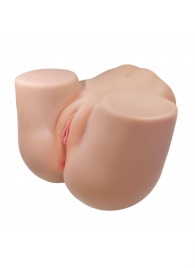 Телесный мастурбатор Julia с 2 любовными тоннелями - Baile - в Кургане купить с доставкой