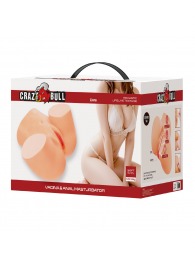 Телесный мастурбатор Liora с вибрацией - Baile - в Кургане купить с доставкой