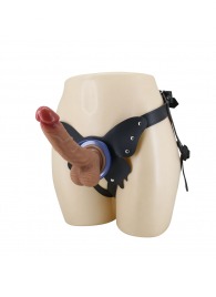 Поясной страпон Wells: трусики в форме бабочки и фаллоимитатор-насадка - Baile - купить с доставкой в Кургане