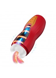 Интерактивный мастурбатор Solara с нагревом, вибрацией и поступательными движениями - Shots Media BV - в Кургане купить с доставкой