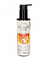 Съедобный лубрикант на водной основе Pleasure Lab с ароматом крем-брюле - 185 мл. - Pleasure Lab - купить с доставкой в Кургане