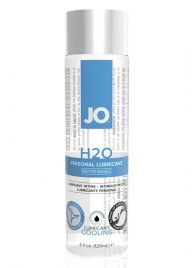 Охлаждающий лубрикант на водной основе JO Personal Lubricant H2O COOLING - 120 мл. - System JO - купить с доставкой в Кургане