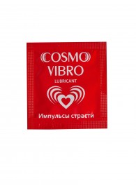 Пробник женского стимулирующего лубриканта на силиконовой основе Cosmo Vibro - 3 гр. - Биоритм - купить с доставкой в Кургане
