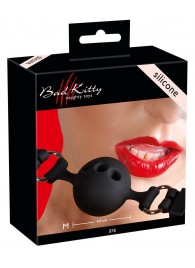 Средний силиконовый кляп-шар на регулируемых ремешках - Orion - купить с доставкой в Кургане