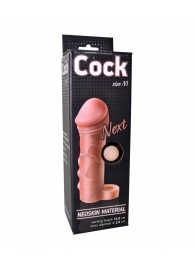 Фаллоудлинитель с кольцом COCK size M - 15 см. - LOVETOY (А-Полимер) - в Кургане купить с доставкой