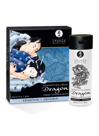 Интимный мужской крем SHUNGA DRAGON SENSITIVE - 60 мл. - Shunga - купить с доставкой в Кургане