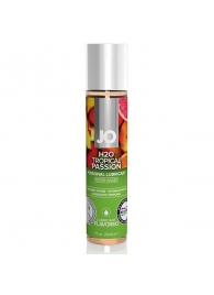 Смазка с ароматом тропических фруктов JO Flavored Tropical Passion - 30 мл. - System JO - купить с доставкой в Кургане