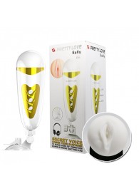 Мега-мастурбатор вагина Sally с вибрацией и голосом - Baile - в Кургане купить с доставкой