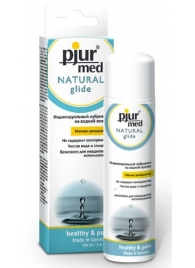 Нейтральный лубрикант на водной основе pjur MED Natural glide - 100 мл. - Pjur - купить с доставкой в Кургане