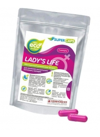 Возбуждающие капсулы Ladys Life - 2 капсулы (0,35 гр.) - SuperCaps - купить с доставкой в Кургане