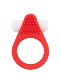 Красное эрекционное кольцо LIT-UP SILICONE STIMU RING 1 RED - Dream Toys - в Кургане купить с доставкой