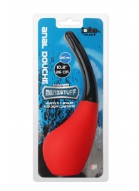 Анальный душ MENZSTUFF 310ML ANAL DOUCHE RED/BLACK - Dream Toys - купить с доставкой в Кургане