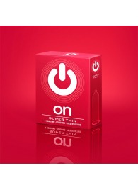 Супертонкие презервативы ON) Super Thin - 3 шт. - ON) - купить с доставкой в Кургане