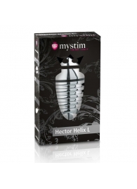 Анальный плаг для электростимуляции Hector Helix Buttplug L - 11,5 см. - MyStim - купить с доставкой в Кургане