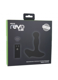 Чёрный перезаряжаемый массажёр предстательной железы NEXUS Revo Slim - Nexus Range - в Кургане купить с доставкой