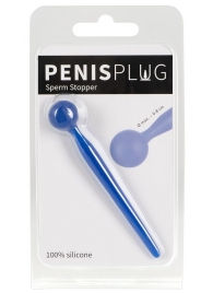 Синий уретральный стимулятор Penis Plug - 9,6 см. - Orion - купить с доставкой в Кургане