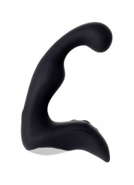 Чёрный изогнутый вибростимулятор простаты Erotist - Erotist Adult Toys - в Кургане купить с доставкой