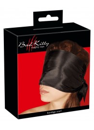 Широкая повязка-шарф на глаза Bad Kitty Bondage Scarf - Orion - купить с доставкой в Кургане