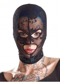 Кружевная маска-балаклава с отверстиями для глаз и рта - Orion - купить с доставкой в Кургане