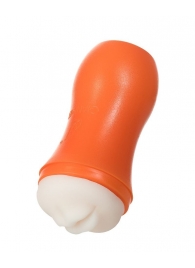 Мастурбатор-ротик A-Toys в оранжевой колбе - A-toys - в Кургане купить с доставкой