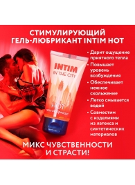 Стимулирующий гель-лубрикант Intim Hot - 60 гр. - Биоритм - купить с доставкой в Кургане