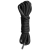 Черная веревка для бондажа Easytoys Bondage Rope - 5 м. - Easy toys - купить с доставкой в Кургане