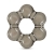 Дымчатое эрекционное кольцо Stay Hard Thick Bead Cock Ring - Blush Novelties - в Кургане купить с доставкой