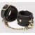 Черные наручники Bound to You Faux Leather Wrist Cuffs - Fifty Shades of Grey - купить с доставкой в Кургане
