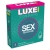 Ребристые презервативы LUXE Royal Sex Machine - 3 шт. - Luxe - купить с доставкой в Кургане