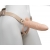 Телесный фаллопротез MEN STYLE с анальным стимулятором - 17,5 см. - LOVETOY (А-Полимер) - купить с доставкой в Кургане