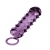 Закрытая фиолетовая насадка с пупырышками SAMURAI PENIS SLEEVE PURPLE - 14,5 см. - NMC - в Кургане купить с доставкой
