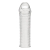 Текстурированная насадка на пенис Clear Textured Penis Enhancing Sleeve Extension - 16,5 см. - BlueLine - в Кургане купить с доставкой