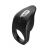 Черное эрекционное виброкольцо Vibro Lust Ring - MALESATION - в Кургане купить с доставкой