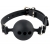 Силиконовый кляп-шар с отверстиями для дыхания Silicone Breathable Ball Gag Small - Pipedream - купить с доставкой в Кургане