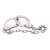 Наручники из металла с длинной цепочкой CHROME HANDCUFFS METAL HANDCUFFS W. KEY - NMC - купить с доставкой в Кургане