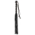 Чёрная мини-плеть из резины Rubber Mini Whip - 22 см. - Blush Novelties - купить с доставкой в Кургане
