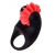 Чёрно-красное эрекционное виброкольцо Erotist - Erotist Adult Toys - в Кургане купить с доставкой