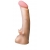 Телесная насадка REAL Standard с усиками на основании - 19 см. - LOVETOY (А-Полимер) - купить с доставкой в Кургане