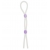 Прозрачное эрекционное кольцо-лассо SILICONE LASSO COCK RING DUAL BEADS - NMC - в Кургане купить с доставкой