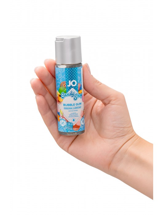Смазка на водной основе Candy Shop Bubblegum с ароматом жвачки - 60 мл. - System JO - купить с доставкой в Кургане