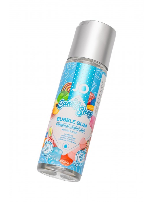 Смазка на водной основе Candy Shop Bubblegum с ароматом жвачки - 60 мл. - System JO - купить с доставкой в Кургане